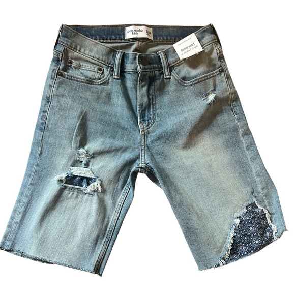 abercrombie kids Other - Abercrombie Kids Distressed Denim Shorts - Blue
